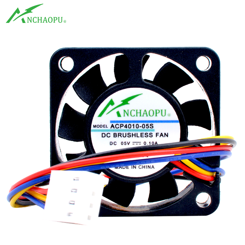 Pi 4 Case - ANCHAOPU 4Cm 40Mm Kipas 40X40X10Mm DC5V