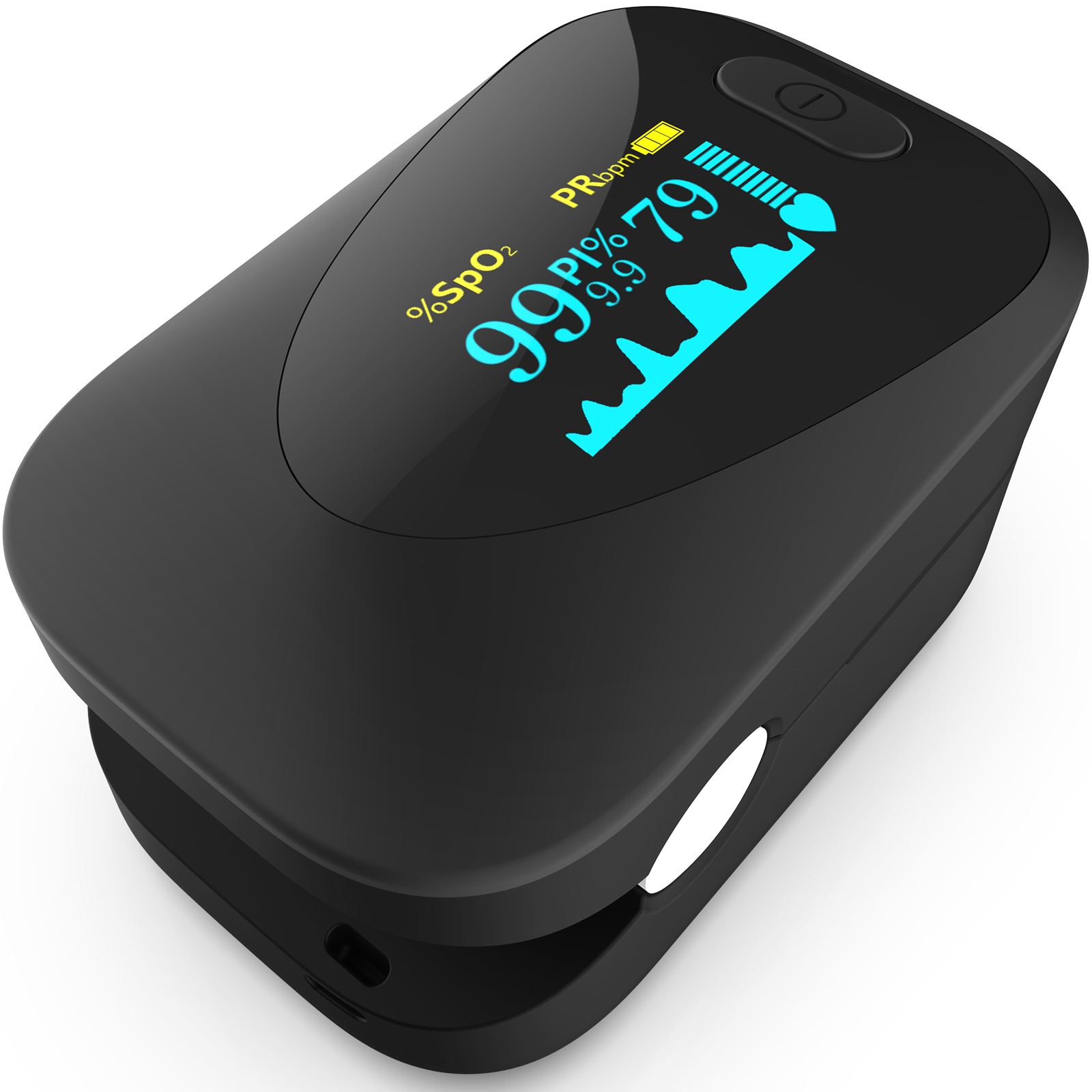Pi Display - C6AO Oksimeter Nadi Jari Monitor Saturasi