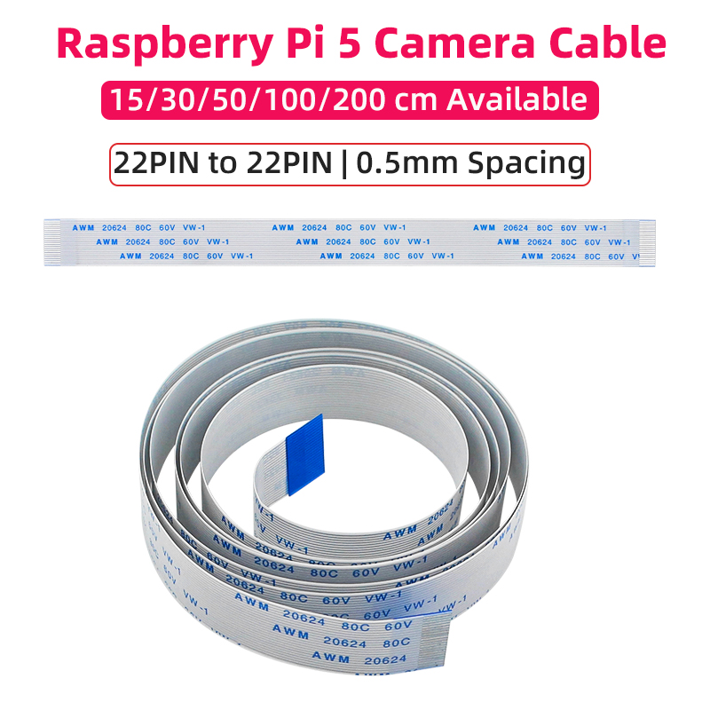 Pi Camera Cable - Kabel Kamera Raspberry Pi 5 22