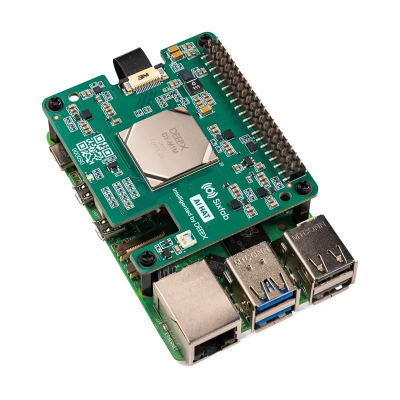 Chipboard Sixfab Ai Hat+ untuk - Raspberry Pi ulasan dan harga