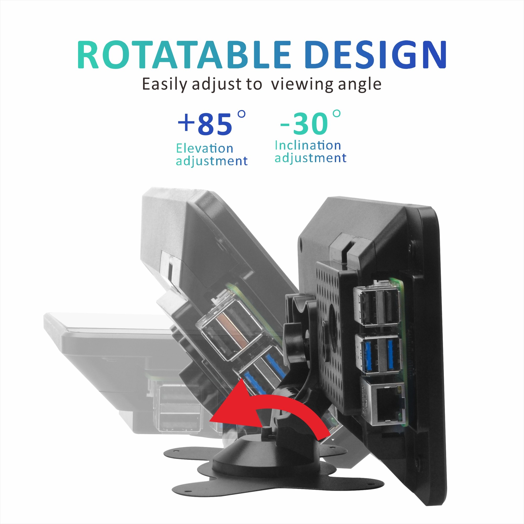 Casing OSOYOO PiStudio dengan  - Pi 4 Case ulasan dan harga