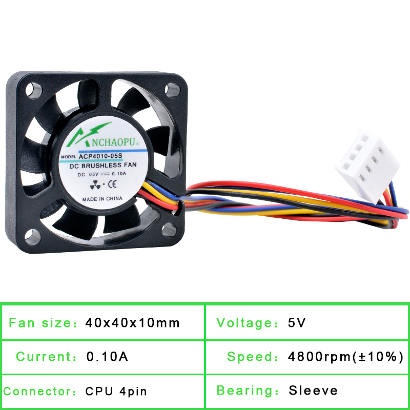 ANCHAOPU 4Cm 40Mm Kipas 40X40X - Pi 4 Case ulasan dan harga