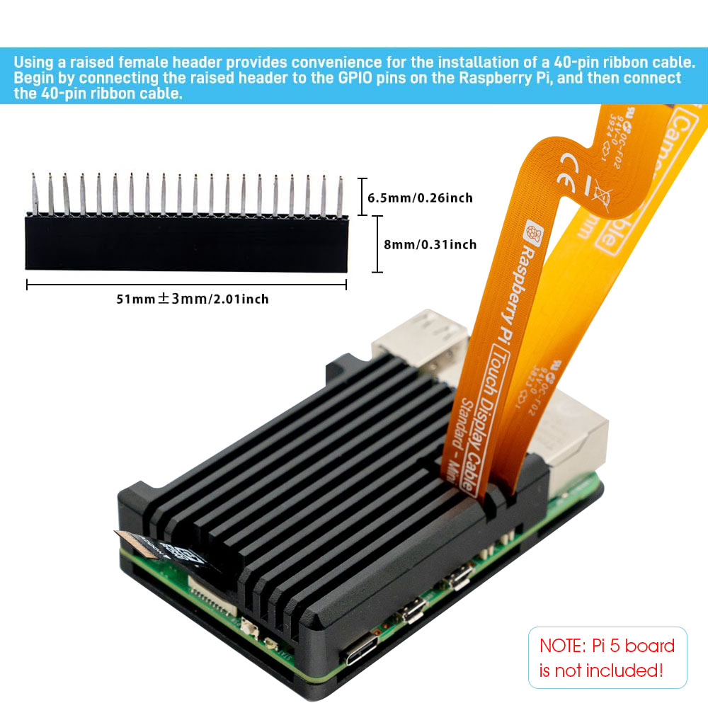 Casing Pelindung Aluminium Ras - Pi 5 Case ulasan dan harga