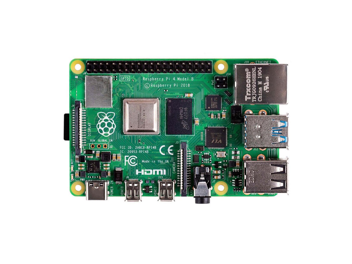 Raspberry Pi 4 Model Komputer  - Pi 4 Case ulasan dan harga
