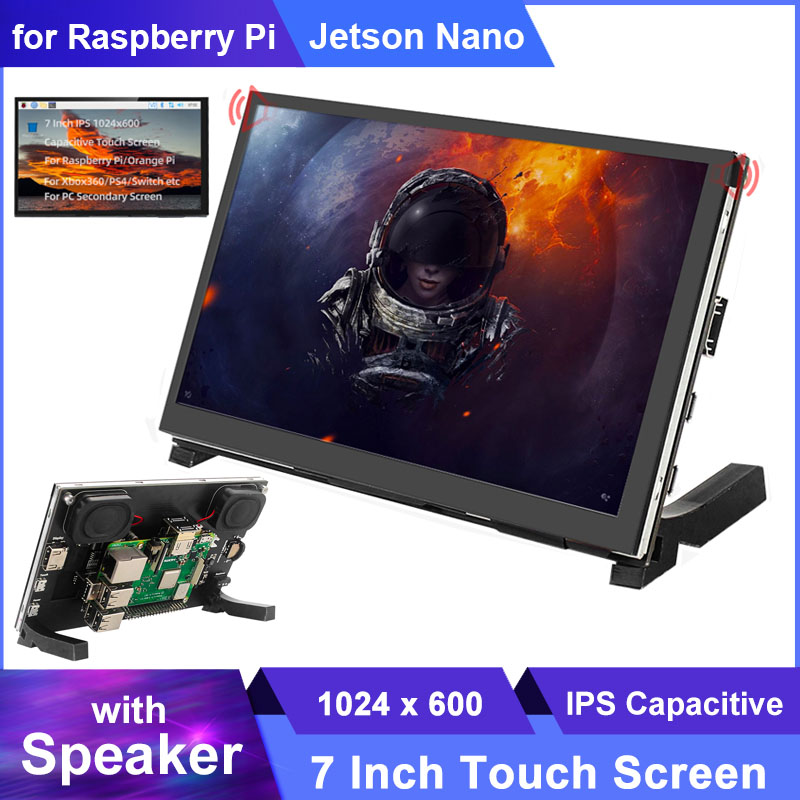 Layar sentuh Raspberry Pi, pen - Pi 5 Case ulasan dan harga