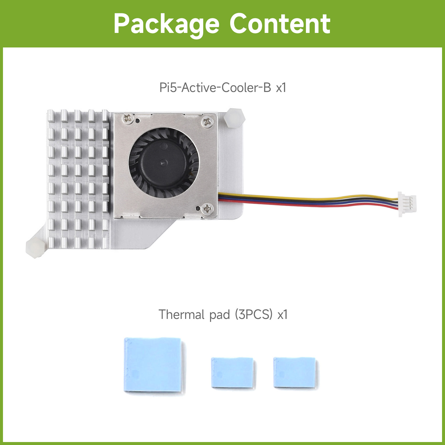 Pendingin Aktif Waveshare (B)  - Pi Cooler ulasan dan harga